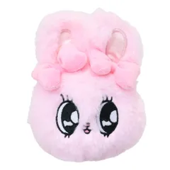 エスターバニー ミニポーチ カラビナ付きぬいぐるみファスナーマスコット リボンバニー ティーズファクトリー 小物入れ キャラクター グッズ 