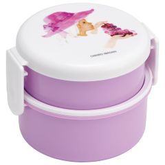 【人気商品】弁当箱 スケーター(Skater) 500ml 2段 丸型 おにぎりケース 抗菌 日本製 いわさきちひろ ONWR1AG-A
