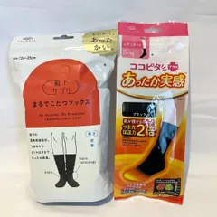 まるでこたつソックス/ここピタあったか実感 婦人用（ブラック×ブラック）
