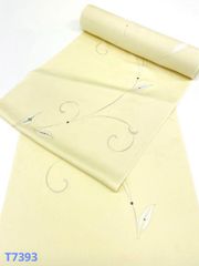 紬付け下げ 刺繍 染紬 宝石にリング柄 正絹 反物 T7635 - メルカリ