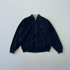 ラコステ　リバーシブル　ブルゾン　ボンバー　プレートロゴ　ブラック×ライトブラウン　Lacoste reversible　T1900 A7