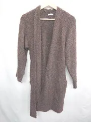 ◇ ITEMS URBAN RESEARCH アイテムズ アーバンリサーチ 長袖 ロングカーディガン サイズFree ブラウン レディース E  【1407020042192】