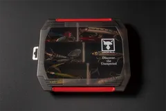 ダブルオープンタックルボックス 1500D／W OPEN TACKLE BOX ／クリアブラック　JACKALL　【ジャッカル】のサムネイル