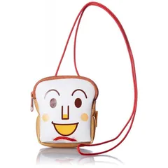 【新品】しょくぱんまん ミニポシェット ポシェットバッグ アンパンマン 子供用 小銭入れ コインケース お出かけ ショルダーバッグ 斜め掛け 小さめ ポーチ