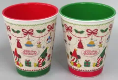 【中古】マグカップ･湯のみ リルリンリン タンブラーセット(2個セット) 「ディズニー・クリスマス2023」 東京ディズニーリゾート限定