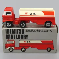 【中古】トミカ 日野 セミトレーラ トランスポートタンク 出光オリジナル・ミニローリー(レッド×ホワイト/日本製) 「トミカ」