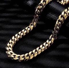 【❤HIPHOPERのステータス爆上がり♪❤】極太マイアミキューバン☆ネックレス