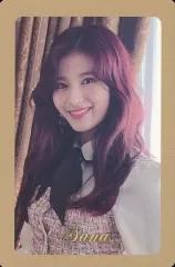 【中古】コレクションカード(女性) TWICE/サナ/ベージュ枠・裏面ベージュ/CD「The year of Yes」予約特典トレカ