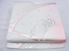 平和屋着物◎全通柄袋帯　乱菊　銀糸　AABI0900yx 平和屋着物◎全通柄袋帯 乱菊 銀糸 AABI0900yx