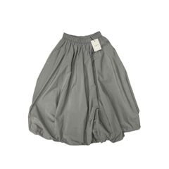 【新品未使用タグ付 / 完売カラー】room306 contemporary（ルームサンマルロクコンテンポラリー）　Nylon Balloon Skirt（ナイロン　バルーン　スカート）　グレー　かぼちゃスカート　パンプキンスカート