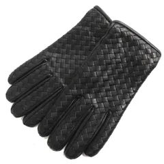 Bottega Veneta（ボッテガヴェネタ）ブラックレザー手袋 2026年最新】Bottega Veneta メンズ 手袋の人気アイテム - メルカリ