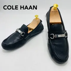COLE HAAN ドライビングシューズ モカシン 8 ブラック コールハーン メンズ hws02400