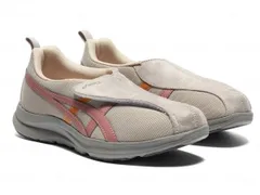【新品・2営業日で発送】ASICS アシックス ライフウォーカー 1242A018 (1242A018) ベージュ×ピンクベージュ 21.5