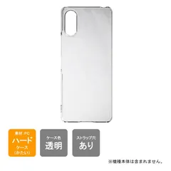 Xperia 10 VI SOG14 SO-52E ハードケース ハードカバー 本体 保護 カバー 耐衝撃 スマホケース スマホカバー 透明 クリア 無地ケース 無地カバー 送料無料のサムネイル
