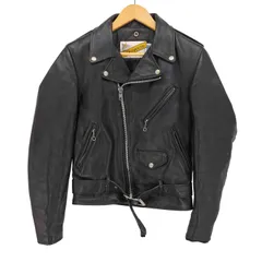 Schott 642 エリ付きライダース (40) 袖zip補修あり 2025年最新】schott 642 40の人気アイテム - メルカリ