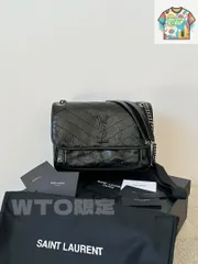 美品イヴサンローラン ブラック NIKI ショルダーバッグ