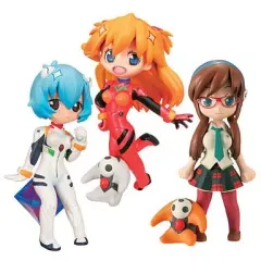 【中古】トレーディングフィギュア エヴァンゲリオン ぷちえう”ぁ R-style 1.5 アスカ・レイ・マリ3体セット