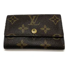 値下げ❗️LOUIS VUITTON ルイヴィトン  6連キーケース ミュルティクレ6 モノグラム  金具 ブラウン系 レザー