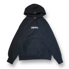 21AW Supreme box logo hooded sweat shirt ボックス ロゴ フード スウェット シャツ ブラック SIZE L シュプリーム 