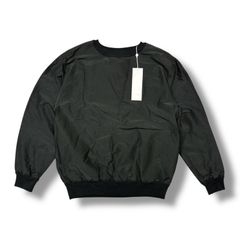 参考上代68200円 未使用品 COMOLI 25SS リバーシブル プルオーバー ニット コモリ B01-06013 ブラック 2 94319A5