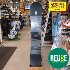 【ムラスポ公式】K2 ケーツー　 STANDARD CAMBER スタンダードキャンバー　155cm　22-23　メンズ　良品　スノーボード　中古品（USED）