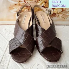 2025年最新】○ファビオルスコーニ fabio rusconi ミュールサンダル