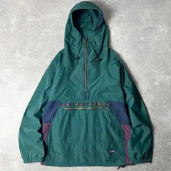 90s LLBean チロリアンテープ ナイロン アノラック パーカー ジャケット S / 90年代 オールド エルエルビーン パッカブル