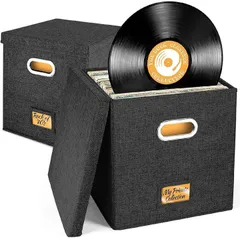 レコードボックス Amazon.co.jp: Snap-N-Store ビニール45レコードボックス 45RPM