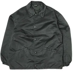 UNUSED アンユーズド 日本製 Nylon Twill Coach Jacket ナイロンツイルコーチジャケット US1401 2 ブラック ブルゾン アウター g21589