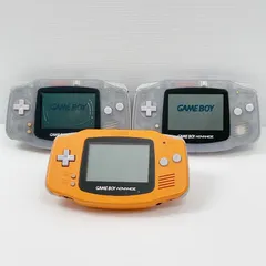 ゲームボーイアドバンス オレンジ ミルキーブルー ジャンク 3台まとめ売り ニンテンドー Nintendo Gameboy Advance GBA 任天堂