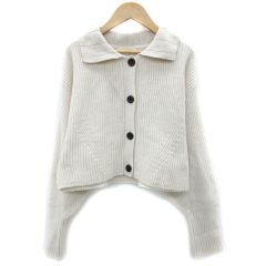 ダブルクローゼット w closet カーディガン ショート丈 F オフホワイト 白 /YM26のサムネイル