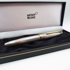 MONTBLANC/モンブラン 万年筆 マイスターシュテュック・ソリテール スターリングシルバー 1468 ペン先 4810 18K