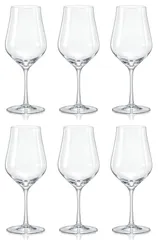 ボヘミアングラス TULIPA ガラス ワイングラス 6個セット 350ml 40894-350-6