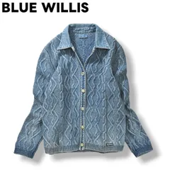 blue willi's ブルーウィリーズ インディゴ染 ハーフジップ