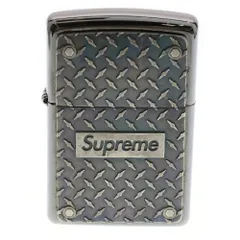 Supreme Diamond Plate Zippo Metal - SS19 - US