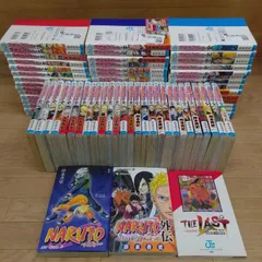 ★ 【未開封1巻】NARUTO ナルト 1~72巻+外伝など関連本3冊　計75冊　コミック全巻セット　岸本斉史　 《HQ23A》