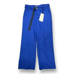 定価61600円 sacai 22SS suiting pants ス―チングパンツ サカイ 22-02672M 2  54022Aのサムネイル