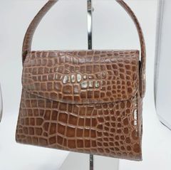 ☆アルビ様専用 【穿山甲】2WAY ハンドバッグ ライトブラウン 美品