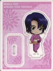 【中古】キーホルダー アスラン・ザラ 「機動戦士ガンダムSEED FREEDOM×極楽湯・RAKU SPA トレーディングアクリルスタンド ミニキャラver.」