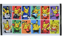 【中古】雑貨 ピカチュウ(集合) ミニバスタオル Pokemon SPORTS 「ポケットモンスター」 ポケモンセンター限定