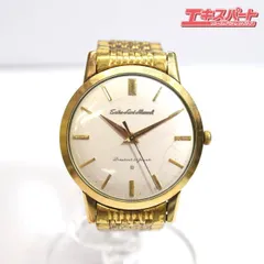 セイコー　ロードマーベル　彫文字 セイコー ロードマーベル1961年製 彫文字盤 18金無垢製 Ref.J14050