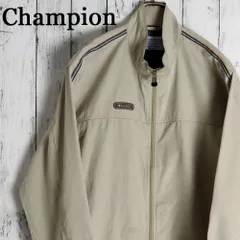 チャンピオン 袖ライン ナイロントラックジャケット ゴールドウィン製ジップアップ