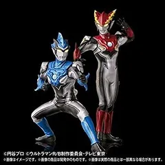 【中古】 アルティメットルミナスプレミアム ウルトラマン R/B ウルトラマンロッソ フレイム ＆ ウルトラマンブル アクア 2体セット