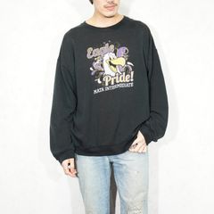 USA VINTAGE GILDAN ANIMAL CHARACTER PRINT DESIGN SWEAT SHIRT/アメリカ古着アニマルキャラクタープリントデザインスウェット
