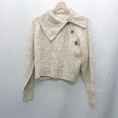 ◇ ⊇ LOWRYS FARM ローリーズファーム ニット 長袖 セーター サイズF ベージュ系 レディース E  【1502060011372】