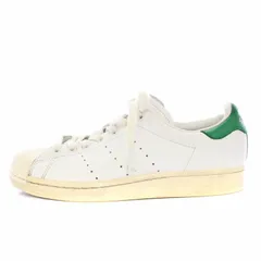 アディダスオリジナルス adidas originals SUPER STAR STANSMITH WHITE/GREEN スニーカー シューズ US8.5 26.5cm 白 緑 FW9328 /TK