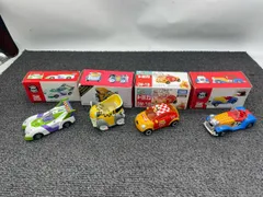【箱付き・美品】ディズニートミカ4台セット｜バズ・ロジャーラビット他／当時物コレクション m9257