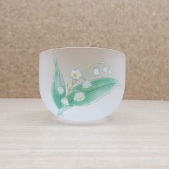 香蘭社 硝子椀揃 冷茶碗 5客セット 木箱入り 未使用品