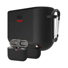 Geekria WF1000XM3 ケース SONY WF-1000XM3 シリコンケース 一体設計 紛失防止 防塵栓付き 全面保護 装着したまま充電