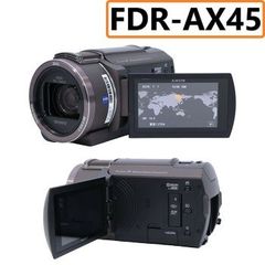 ソニー 4Kビデオカメラ FDR-AX45A ブラウン 【良い(B)】